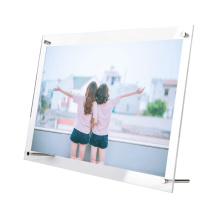 Desktop Display Stand Custom Poster Memorial Clear Acrylic Picture Photo Frame for Home Decor